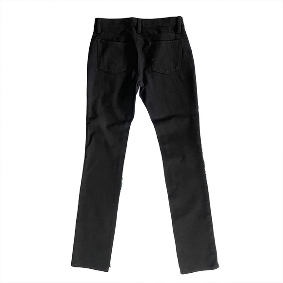 Ann Taylor Leggings with Custom Mermaid Flip Sequins Sz 4 - Picture 3 of 11